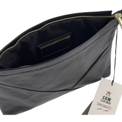 Сумка жіноча шкіряна Genuine Leather 05927 DL28 чорна