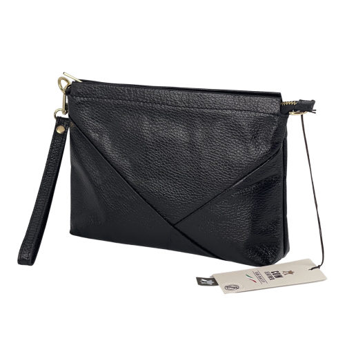 Сумка жіноча шкіряна Genuine Leather 05927 DL28 чорна