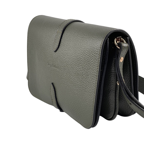 Сумка жіноча шкіряна Tony Bellucci 0765-217-1 оливкова