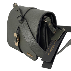 Сумка жіноча шкіряна Tony Bellucci 0765-217-1 оливкова