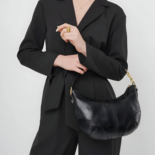 Сумка жіноча шкіряна Tony Bellucci 0796-281 чорна