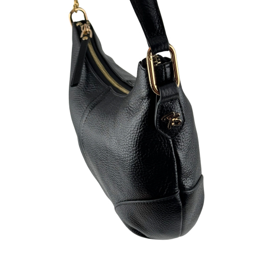 Сумка жіноча шкіряна Tony Bellucci 0796-281 чорна