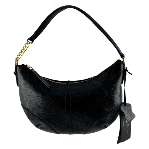 Сумка жіноча шкіряна Tony Bellucci 0796-281 чорна