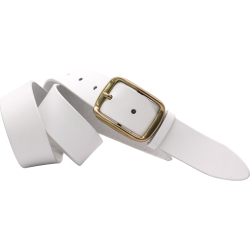 Ремінь жіночий шкіряний Кремінь 05.40.00.05 білий 120 см
