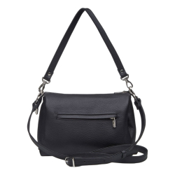 Сумка женская кожаная Vito Torelli 1065 4071/1000 черная с питоном