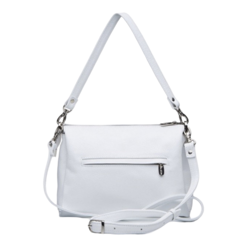 Сумка женская кожаная Vito Torelli 1065 4070/1005 белая с питоном