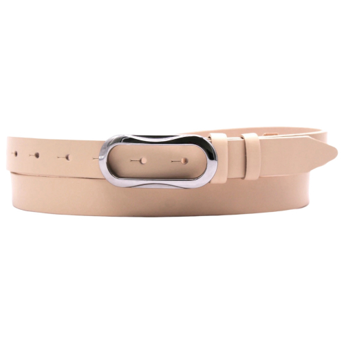 Ремінь жіночий шкіряний Кремінь 05.25.00.114 молочний 125 см