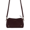 Сумка кросс-боди женская кожаная Enzo Nori EN1098-920 бордова