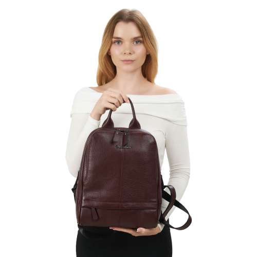 Рюкзак жіночий шкіряний Tony Bellucci 0061-1905 бордовий