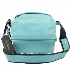 Сумка жіноча шкіряна Tony Bellucci 0349-210 блакитна