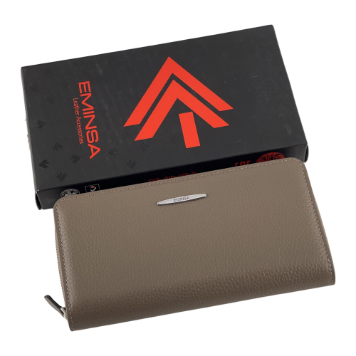 Гаманець жіночий шкіряний Eminsa 2151 37-17 світло-коричневий