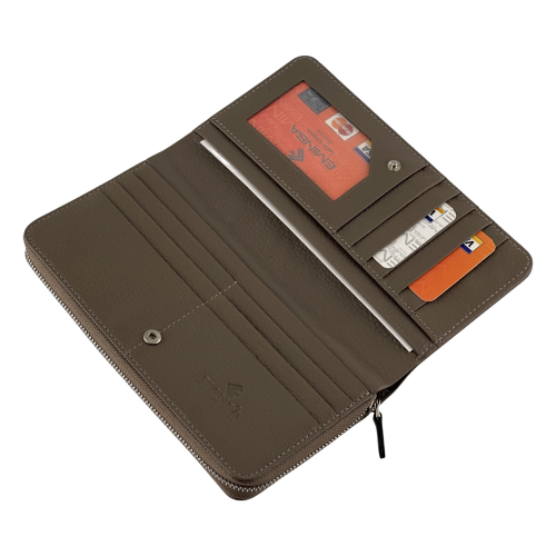 Гаманець жіночий шкіряний Eminsa 2151 37-17 світло-коричневий