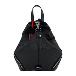 Рюкзак жіночий шкіряний Eminsa 40247 чорний