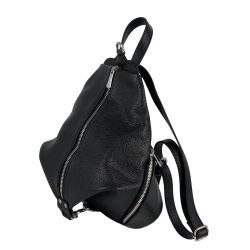 Рюкзак жіночий шкіряний Eminsa 40247 чорний