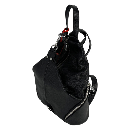 Рюкзак жіночий шкіряний Eminsa 40247 чорний