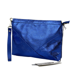 Сумка жіноча шкіряна Genuine Leather 05927 DL22 електрик​