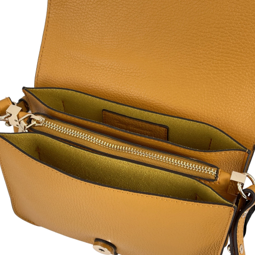 Сумка жіноча шкіряна Tony Bellucci 0765-203 жовта