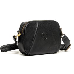 Сумка жіноча шкіряна Vittorio Safino VSL 001 чорна