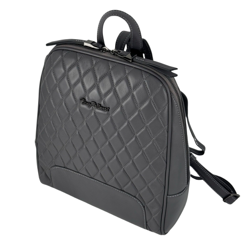 Рюкзак жіночий шкіряний Tony Bellucci 0135-2003 сірий