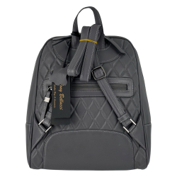 Рюкзак жіночий шкіряний Tony Bellucci 0135-2003 сірий