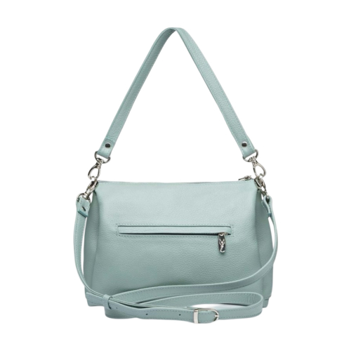 Сумка женская кожаная Vito Torelli 1065 4081/1097 мятная с питоном