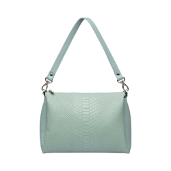 Сумка женская кожаная Vito Torelli 1065 4081/1097 мятная с питоном