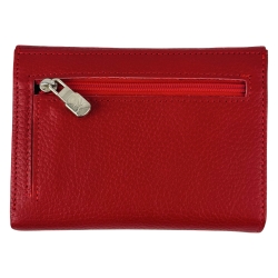Кошелек женский кожаный Karya 2026-46 красный