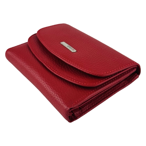 Кошелек женский кожаный Karya 2026-46 красный