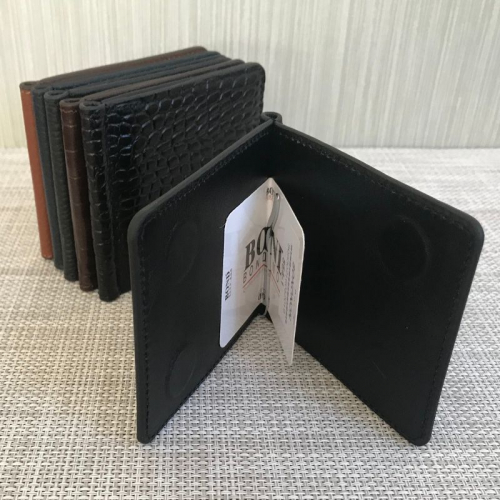 Гаманець-затискач для грошей чоловічий під крокодилячу шкіру Bond 554