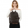 Рюкзак жіночий шкіряний Tony Bellucci 0061-286 темно-коричневий