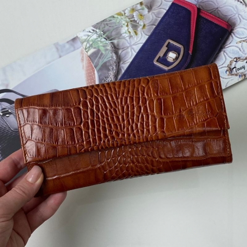 Гаманець жіночий шкіряний Tony Bellucci 859-353 світло-коричневий