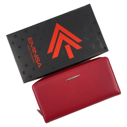 Гаманець жіночий шкіряний Eminsa 2151 18-5 червоний