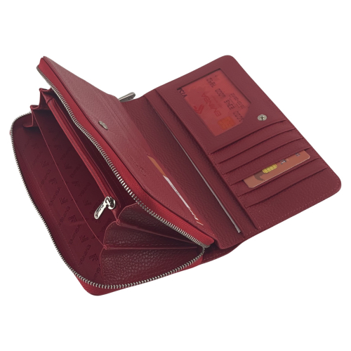 Гаманець жіночий шкіряний Eminsa 2151 18-5 червоний