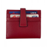 Гаманець картхолдер жіночий шкіряний Eminsa 1611 18-5 червоний
