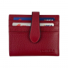 Гаманець картхолдер жіночий шкіряний Eminsa 1611 18-5 червоний