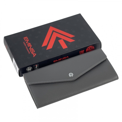 Кошелек женский кожаный Eminsa 2184 18-11 серый