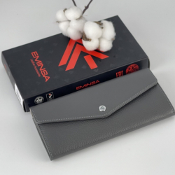 Кошелек женский кожаный Eminsa 2184 18-11 серый