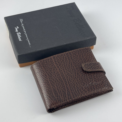Гаманець чоловічий шкіряний Tony Bellucci T141-896 коричневий
