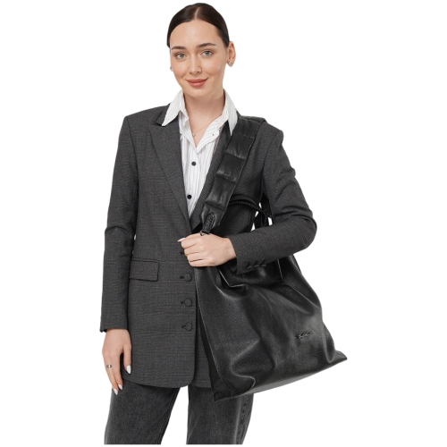 Сумка женская кожаная Tony Bellucci 0605-281 черная