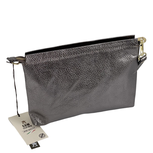 Сумка жіноча шкіряна Genuine Leather 05927 DL3 сіра