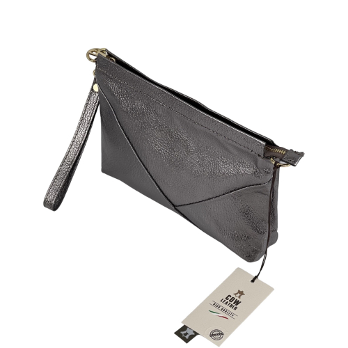 Сумка жіноча шкіряна Genuine Leather 05927 DL3 сіра