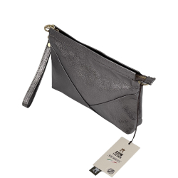 Сумка жіноча шкіряна Genuine Leather 05927 DL3 сіра