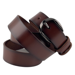 Ремень женский кожаный Кремень 05.30.00.22 125 см коричневый