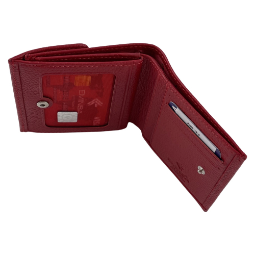 Кошелек женский кожаный Eminsa 2068 18-5 красный