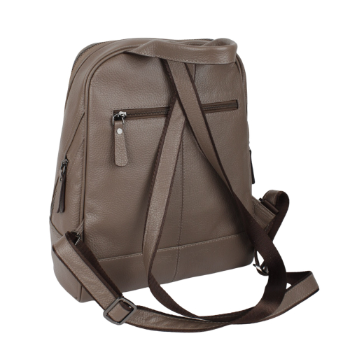 Рюкзак жіночий шкіряний Tony Bellucci 0061-213 світло-коричневий