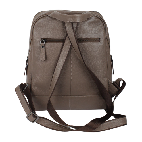 Рюкзак жіночий шкіряний Tony Bellucci 0061-213 світло-коричневий