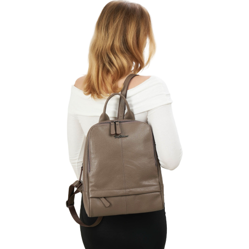 Рюкзак жіночий шкіряний Tony Bellucci 0061-213 світло-коричневий