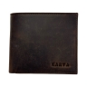 Гаманець чоловічий шкіряний Karya 0458-31 темно-коричневий (шкіра Crazy Horse)