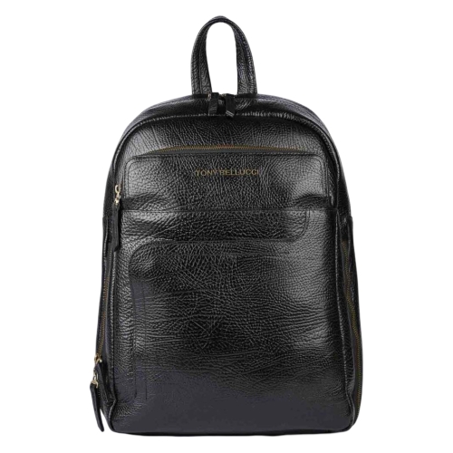 Рюкзак чоловічий шкіряний Tony Bellucci T5281-893 чорний