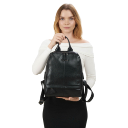 Рюкзак жіночий шкіряний Tony Bellucci 0061-281 чорний